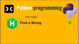 Find a String HackerRank String Python