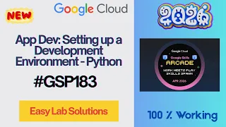 App Dev Setting up a Development Environment - Python