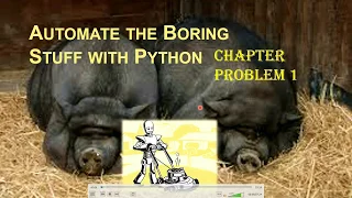 Automate the Boring Stuff with Python Chapter 1