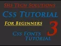 Css Tutorial for beginners - 03