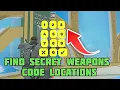 EDIT PUMP WARS MAP FORTNITE CREATIVE - FIND SECRET WEAPONS CODE LOCATIONS SECRET WEAPONS