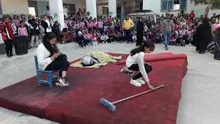 اسكتش صامت عن الام 