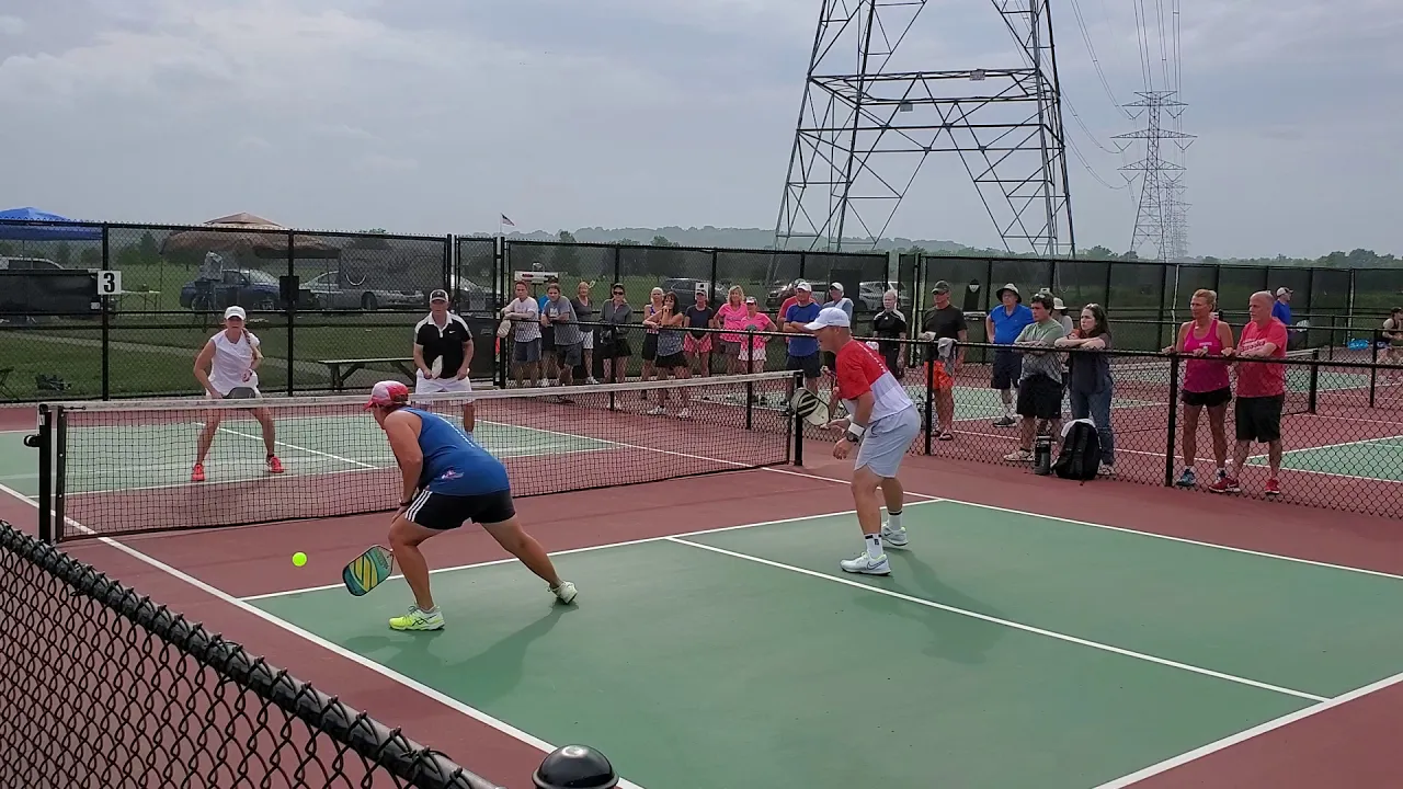 Cincinnati Pickleball Club Heat Strokes 4.0+ Final - 6-27-20