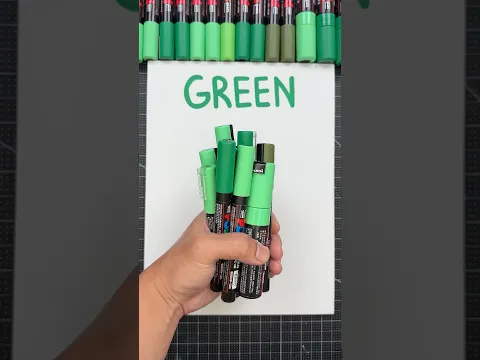 Drawing, But I Can Only Use Green!