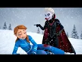 Download Lagu 😱 Anna redden van het duistere plan van vampier Elsa! ❄️🩸 Bevroren skihorrorverhaal