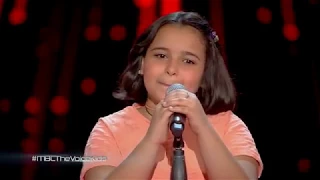 The Voice Kids أشرقت أحمد مرحلة الصوت وبس اما براوة 
