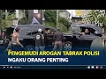 Download Lagu Pengemudi Mobil Mewah Tabrak Polisi Terobos Pembatas Jalan, Ngaku Orang Penting