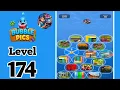 Bubblepics pop jigsaw puzzle level 174 solution and walkthrough for guidance