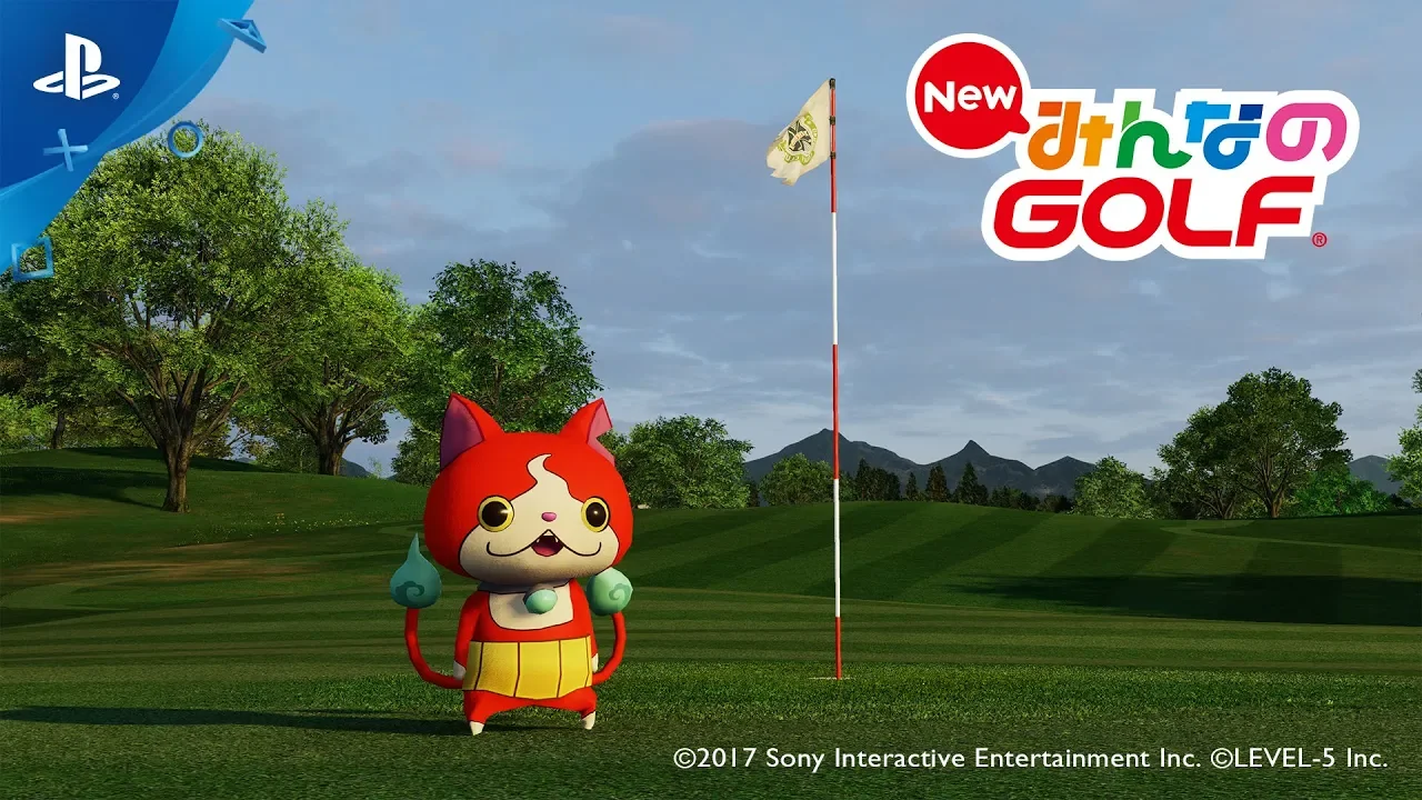 『New みんなのGOLF』 New みんなのGOLF×レベルファイブ20周年コラボトレーラー