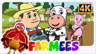 Velho Macdonald Fazenda de Animais Rima De Jardim De Infância Para Crianças