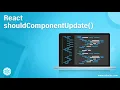 - shouldcomponentupdate in React Hindi React js Tutorial