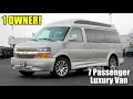ONLY 5 300 MILES 2021 Chevrolet 7 Passenger Explorer Vans Conversion Van Sherry Review