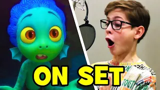 Behind The Scenes on PIXAR s LUCA - Voice Cast Clips Bloopers