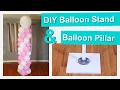 DIY Balloon Pillar How to make a Balloon Column Stand