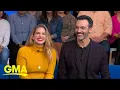 Lagu 'Veep's Anna Chlumsky and Reid Scott on the final season of the comedy hit l GMA