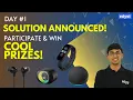 Edyst June 2021 Day 1 Solution Prize Winners Announced