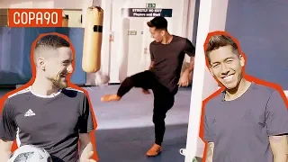 Roberto Firmino s Ultimate No Look Challenge Ft Vuj