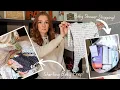 Starting Newborn Baby Prep Vlog Pregnant Day In the Life Of A SAHM Organizing Newborn Clothes