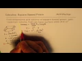 CALCULUS Formula Derivation for Surface Area of Square based Prism for Maximum Volume