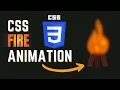 Fire Animation HTML CSS