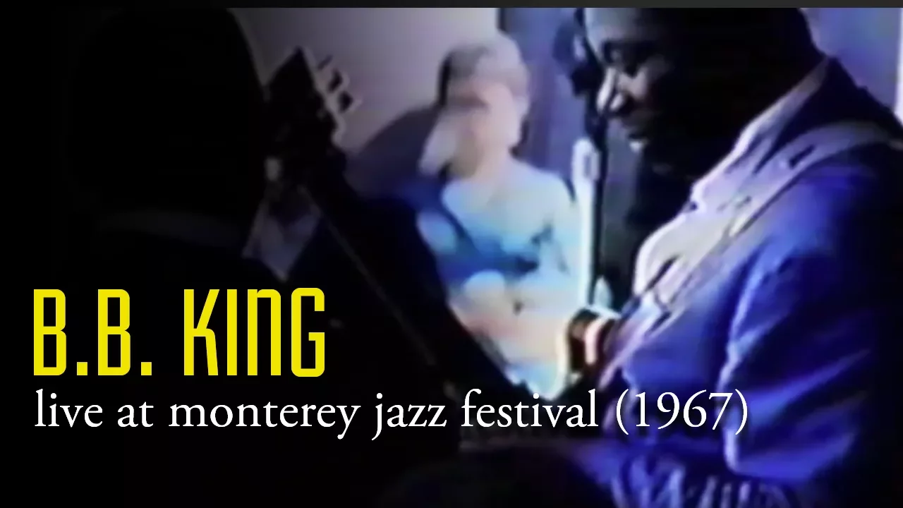 B.B. King | Live Monterey Jazz Festival with T-Bone Walker (1967)