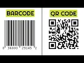 Barcode Vs QR Code Difference between Barcode And QR Code by awesome gyan