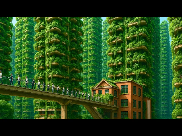 Visit China’s largest Forest apartment:It Looks Like Avatar!