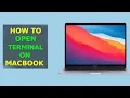 How To Open Terminal On Macbook