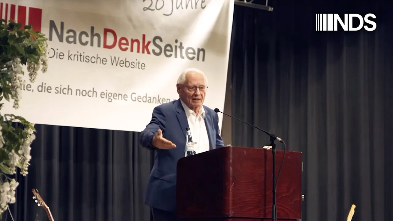 20 Jahre NachDenkSeiten mit einer Festrede von Oskar Lafontaine am 09.12.2023