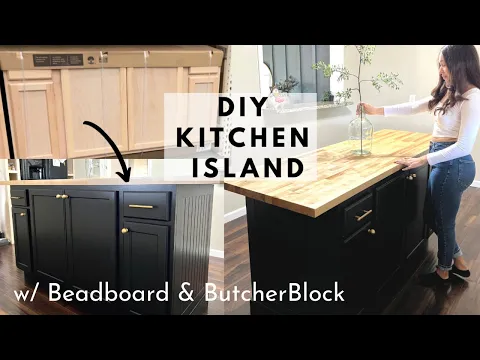 Download MP3 DIY Kitchen Island on a Budget | DIY Kitchen Island Makeover | Kitchen Makeover Part 1