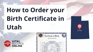 How to Order Your Utah Birth Certificate Vital Records Online