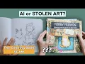 I Bought 3 Cheap Amazon Coloring Books And They Are All FAKE AI Art Scam