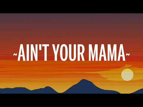 Download MP3 Jennifer Lopez - Ain't Your Mama (Lyrics) we used to be crazy in love