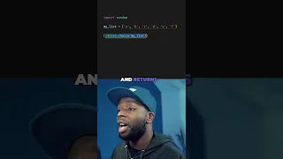 Randomly select a list item in Python
