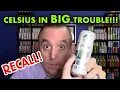 Celsius Recall Energy Drinks Contain High Noon Vodka