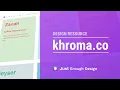 Color Palette Tool for your Brand or Website or Design - Khroma