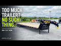 Big Tex 14GN-40D5A-MRBK 40 Tandem-axle gooseneck flatbed 15 900 lb GVWR