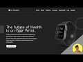 Smart Wearable Device Landing Webpage Using HTML And CSS SmartWatch Shopping Website UI DipakD