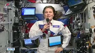Космонавт Анна Кикина поздравила жителей Республики Алтай с юбилейными датами