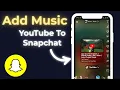 How To Add Music To Snapchat From YouTube