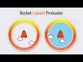 Amazing Rocket Launch Loading Animation Preloader HTML CSS Tutorial CSS Tricks