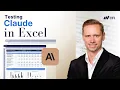 Testing Claude in Excel Building a Three-Statement Financial Model