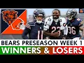 Chicago Bears Preseason WINNERS LOSERS vs Browns Kaden Davis Jamree Kromah Xavier Woods Injury