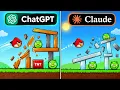 Chatgpt vs Claude Make Angry Birds From Scratch