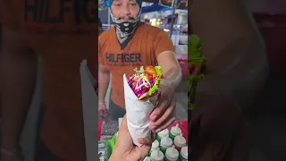 गुलाबी रोटी के साथ कच्ची सब्जी 175/- रु में 🤔