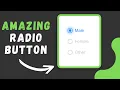 How To Create Amazing Radio Button Animation Using