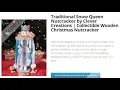 Traditional Snow Queen Nutcracker by Clever Creations Collectible Review and Discount