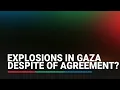 Download Lagu Explosions light up night sky over Gaza as Trump tells Israel to stop bombing | ABS-CBN News