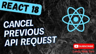 72 Cancel previous API fetch request using AbortController in the BooksDB in React App - React18