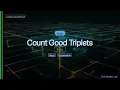 LeetCode 1534 Count Good Triplets The Array Scan Trick C